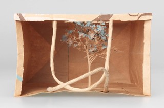 Yuken Teruya, Japan b.1973 / Notice - Forest 2006 / Paper and glue / d: 12 x 20 x 26.2cm (without handles); 12 x 20 x 37.3cm (with handles) / Purchased 2007. The Queensland Government's GOMA Acquisitions Fund / Collection: Queensland Art Gallery | Gallery of Modern Art / © Yuken Teruya