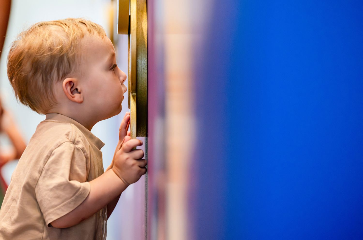 Visitors can draw, dance, & interact with digital activities at 'Vipoo Srivilasa: Express Yourself', GOMA until 13 Sep 2026 / Photograph: J Ruckli © QAGOMA