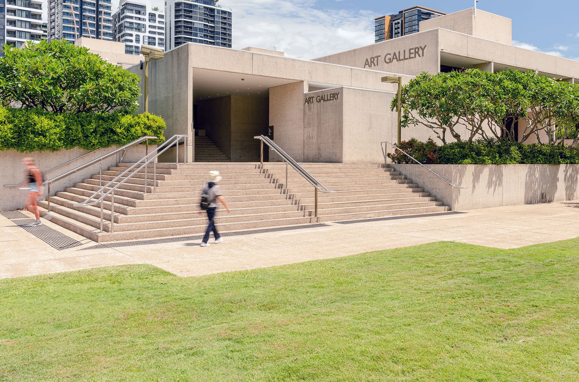 Queensland Art Gallery, Melbourne Street entrance