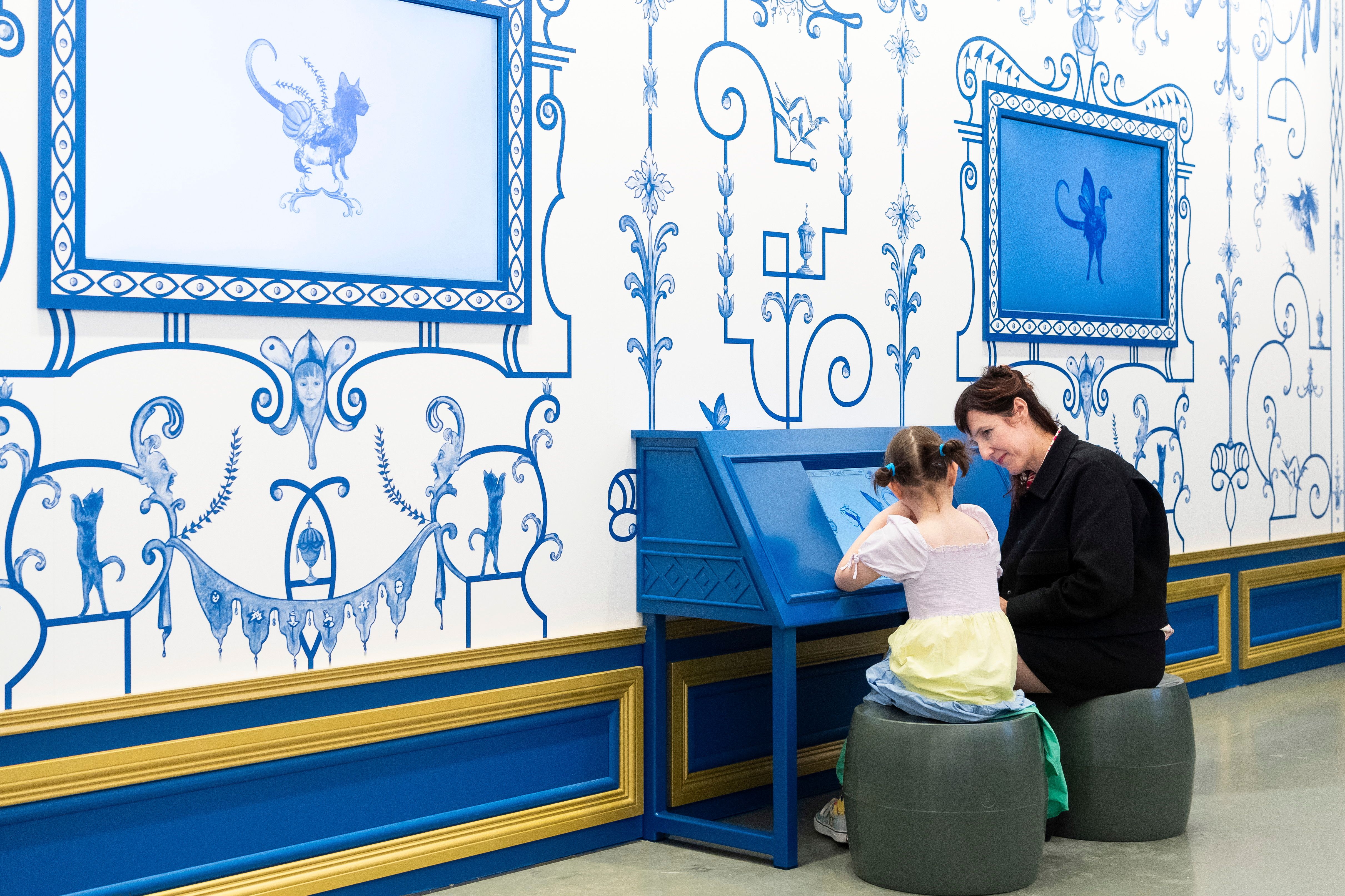 Installation view of ‘Natalya Hughes: The Castle of Tarragindi’, Children’s Art Centre, Gallery of Modern Art, Brisbane, 2023 / Photograph: C Baxter © QAGOMA