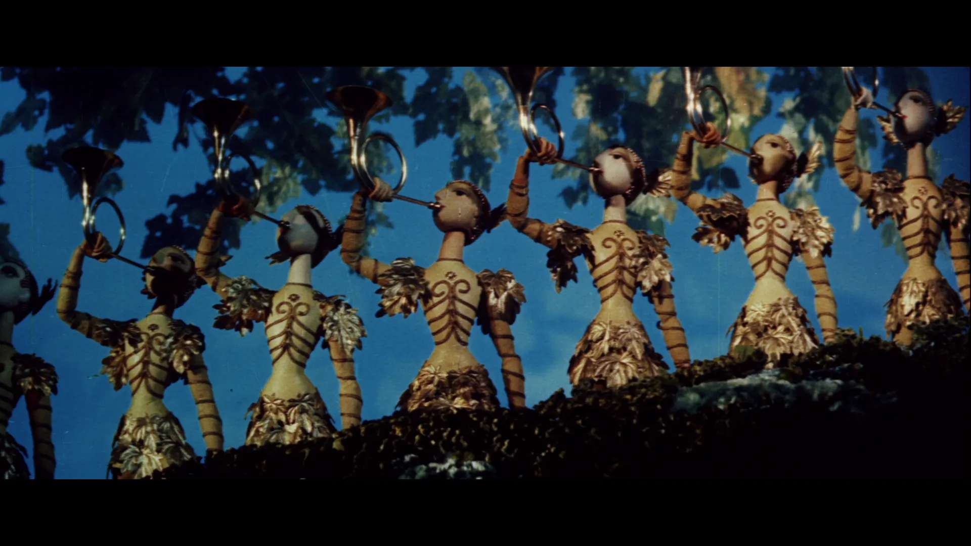 Production still from Sen noci svatojánské (A Midsummer Night’s Dream) 1959 / Director: Jiří Trnka / Image courtesy: National Film Archive, Prague