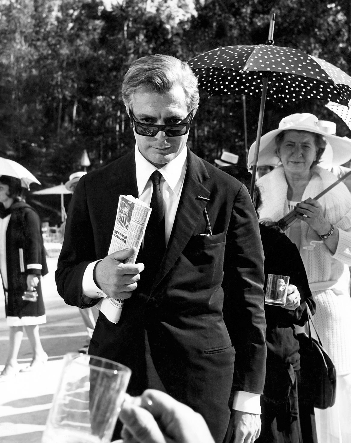 Production still from 8 ½ 1963 / Director:
Federico Fellini / Image courtesy: Umbrella Entertainment