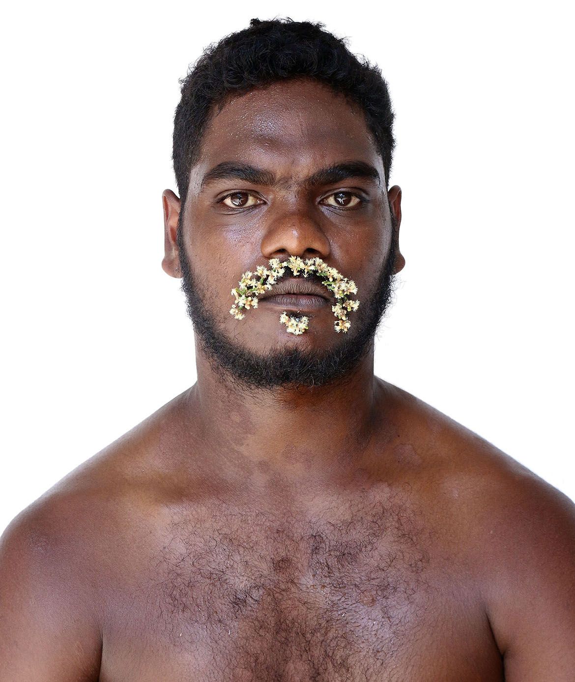 Naomi Hobson, Kaantju/Umpila peoples, Australia b.1978 / A Warrior without a Weapon 5 2018 / Digital photographic print on paper / 90.1 x 75.7cm (comp.) / Purchased 2019 with funds from the Future Collective through the QAGOMA Foundation / Collection: Queensland Art Gallery | Gallery of Modern Art / © Naomi Hobson