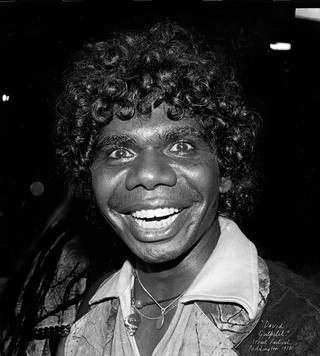 William Yang, Australia b.1943 / David Gulpilil 1978 / Inkjet print on solid substrate Kapaplast / Collection: The artist / © William Yang
