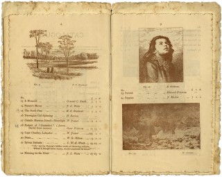 Royal Queensland Art Society Exhibition catalogue 1893 / Image courtesy: Fryer Library, University of Queensland, Brisbane