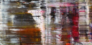 Gerhard Richter/ Germany b.1932 / Abstract painting (726) 1990 / Oil on canvas / 2 canvases: 250 x 350cm (overall); 250 x 175cm each Collection: Tate. Purchased 1992 / © Gerhard Richter 2017