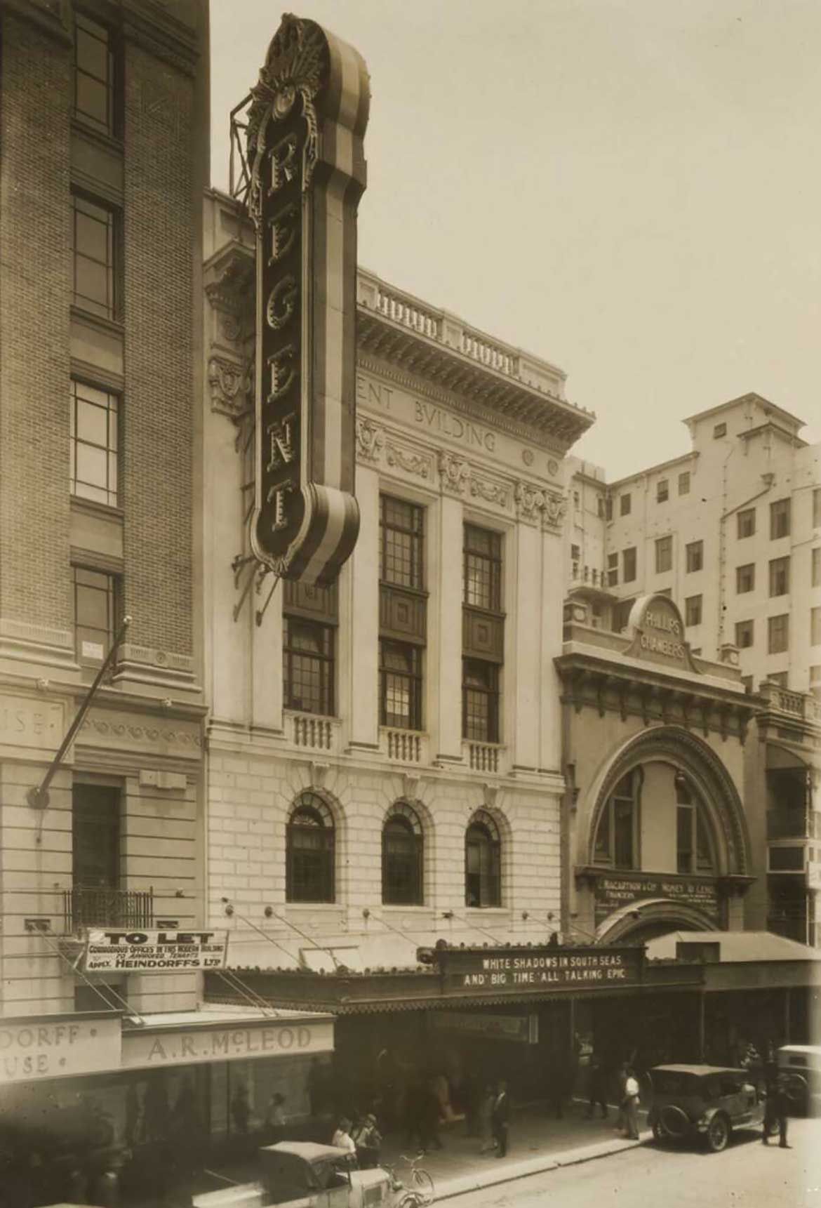 H.B. Green & Co. / Exterior, Regent Theatre, 1929 / 27003732 / Courtesy: Trove, National Library of Australia