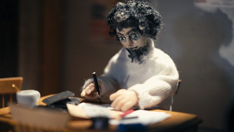 Production still from Georges Perec, The Man Who Refused to Forget 2021 / Director: Pierre Lane / Image courtesy: Incognita Distribution