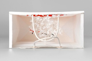 Yuken Teruya, Japan b.1973 / Notice - Forest 2006 / Paper and glue / e: 12.3 x 25.3 x 33cm (without handles); 12.3 x 25.3 x 42cm (with handles) / Purchased 2007. The Queensland Government's GOMA Acquisitions Fund / Collection: Queensland Art Gallery | Gallery of Modern Art / © Yuken Teruya
