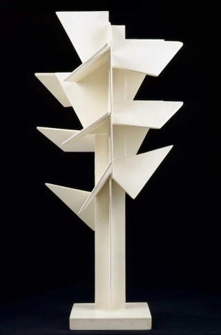 Jan and Joël Martel, France, 1896–1966 / Maquette for Arbre Cubiste (Cubist Tree) 1925 / Painted wood / 80 x 38.4 x 38.1 cm / Purchase, Gifts of Himan Brown and Adele Simpson, by exchange, 1997 / Collection: Metropolitan Museum of Art, New York / © 2020 Artists Rights Society (ARS), New York