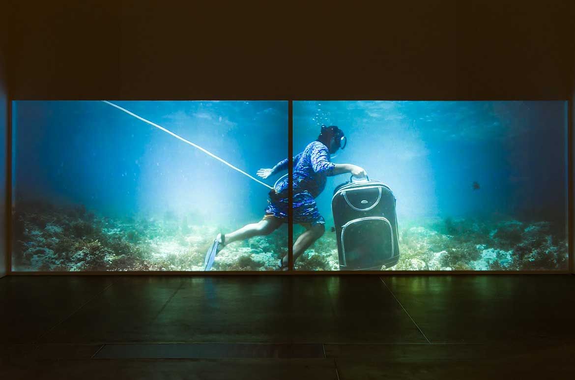 Martha Atienza, The Philippines/The Netherlands b.1981 / Our Islands 11°16’58.4”N 123°45’07.0”E (detail) 2017 / Single-channel HD video, 72 minutes, colour / Installed dimensions variable / © Martha Atienza / Courtesy: The artist and Silverlens Galleries, the Philippines