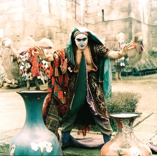 Production still from The Legend of Suram Fortress 1984 / Director: Sergei Parajanov, Dodo Abashidze / Image courtesy: Qartuli Pilmi