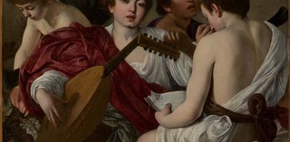Caravaggio / The Musicians (detail) 1597 / Oil on canvas / 92.1 x 118.4cm / Rogers Fund 1952 / 52.81 / Collection: The Metropolitan Museum of Art