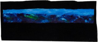 Gordon Shepherdson, Australia 1934-2019 / Ocean with wind 2012 / Oil and enamel / Courtesy: The artist and Philip Bacon Galleries, Brisbane / © Gordon Shepherdson