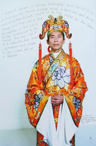 William Yang, Australia b.1943 / Lifelines 2009 / Inkjet print / 86 x 184cm / Courtesy: William Yang