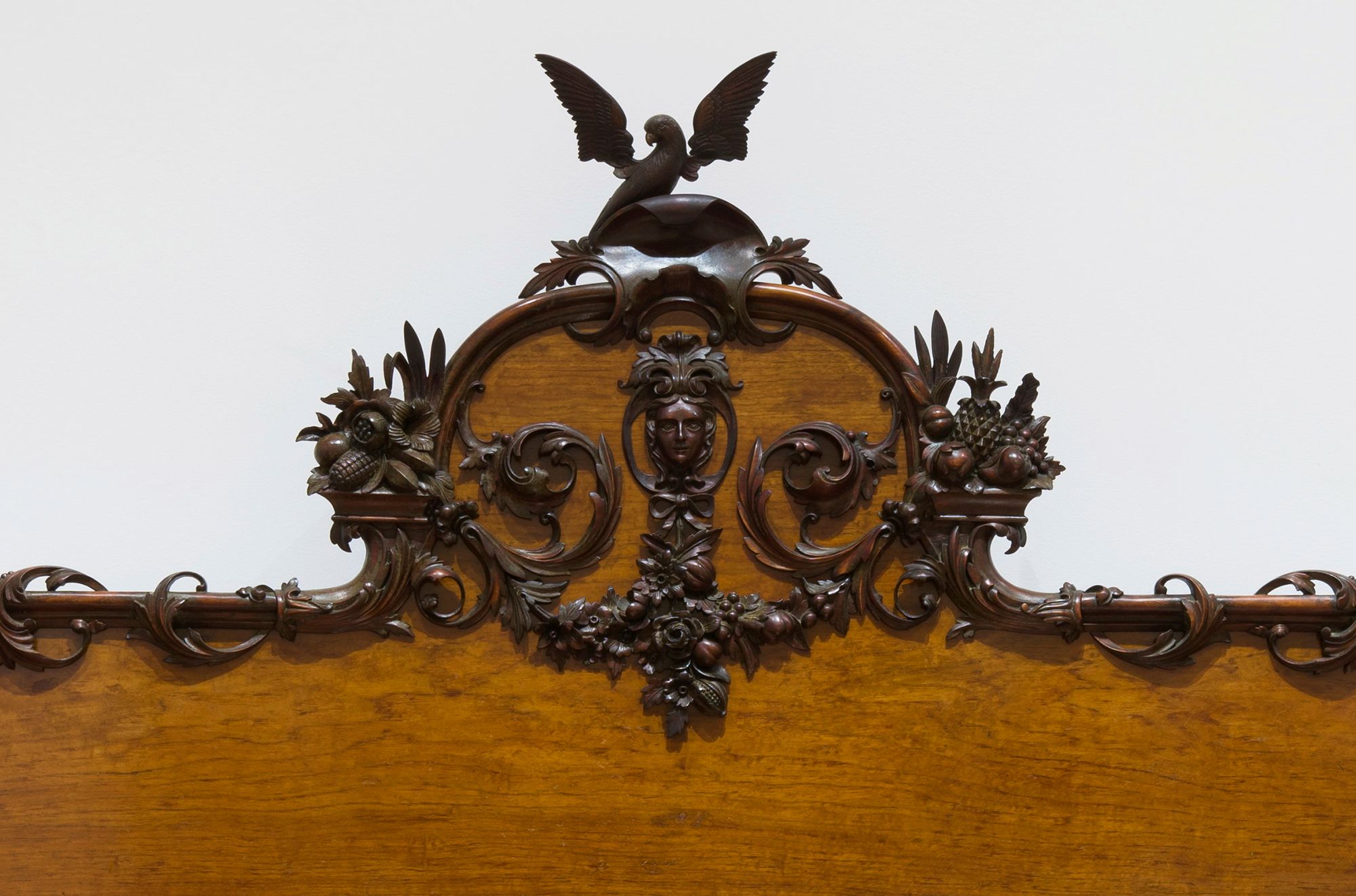 Joshua Ebenston, Australia c.1835-77; Matthew Fern, Australia 1831-98 / ‘Glengallan’ sideboard 1868 / Cedar, carved / 198 x 242 x 70cm / Purchased 1995 with funds from the Australian Decorative & Fine Arts Society (Brisbane) Inc. through and with the assistance of the QAG Foundation and the QAG Foundation Grant. Celebrating the Queensland Art Gallery’s Centenary 1895-1995 / Collection: Queensland Art Gallery | Gallery of Modern Art