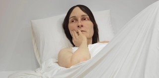 Ron Mueck England b. 1958 In bed (detail) 2005 | Mixed media | Purchased 2008. Queensland Art Gallery Foundation