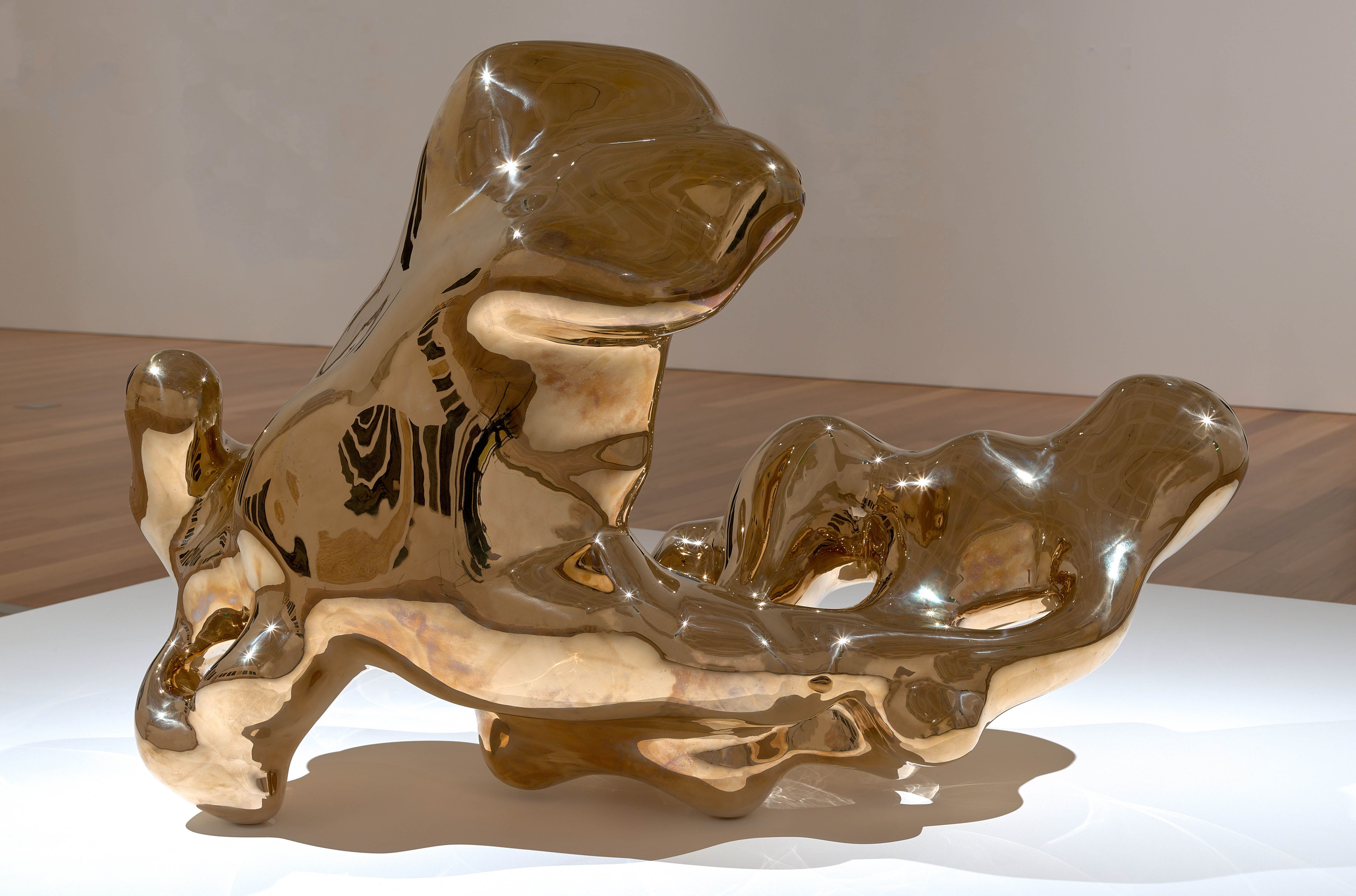 Lindy Lee, Australia b.1954 / Unnameable 2017 / Bronze / 150 x 80 x 100cm / Purchased 2020 with funds from the QAGOMA Foundation and Cathryn Mittelheuser AM / Collection: Queensland Art Gallery | Gallery of Modern Art / © Lindy Lee