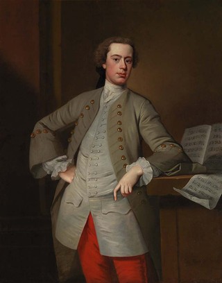RAMSAY, Allan Scotland b.1713 d.1784 Portrait of William Foster 1741 Oil on canvas 123.5 x 98cm Acc. 1:1622 Purchased 1978