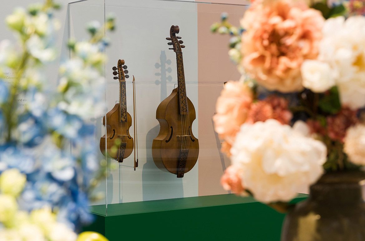 Renaissance Viol and Viola da Gamba on loan from the Queensland Conservatorium Griffith University / Photograph: Natasha Harth © QAGOMA
