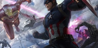 Rodney Fuentebella / Splash panel / Keyframe for Captain America: Civil War 2016 / © 2017 MARVEL