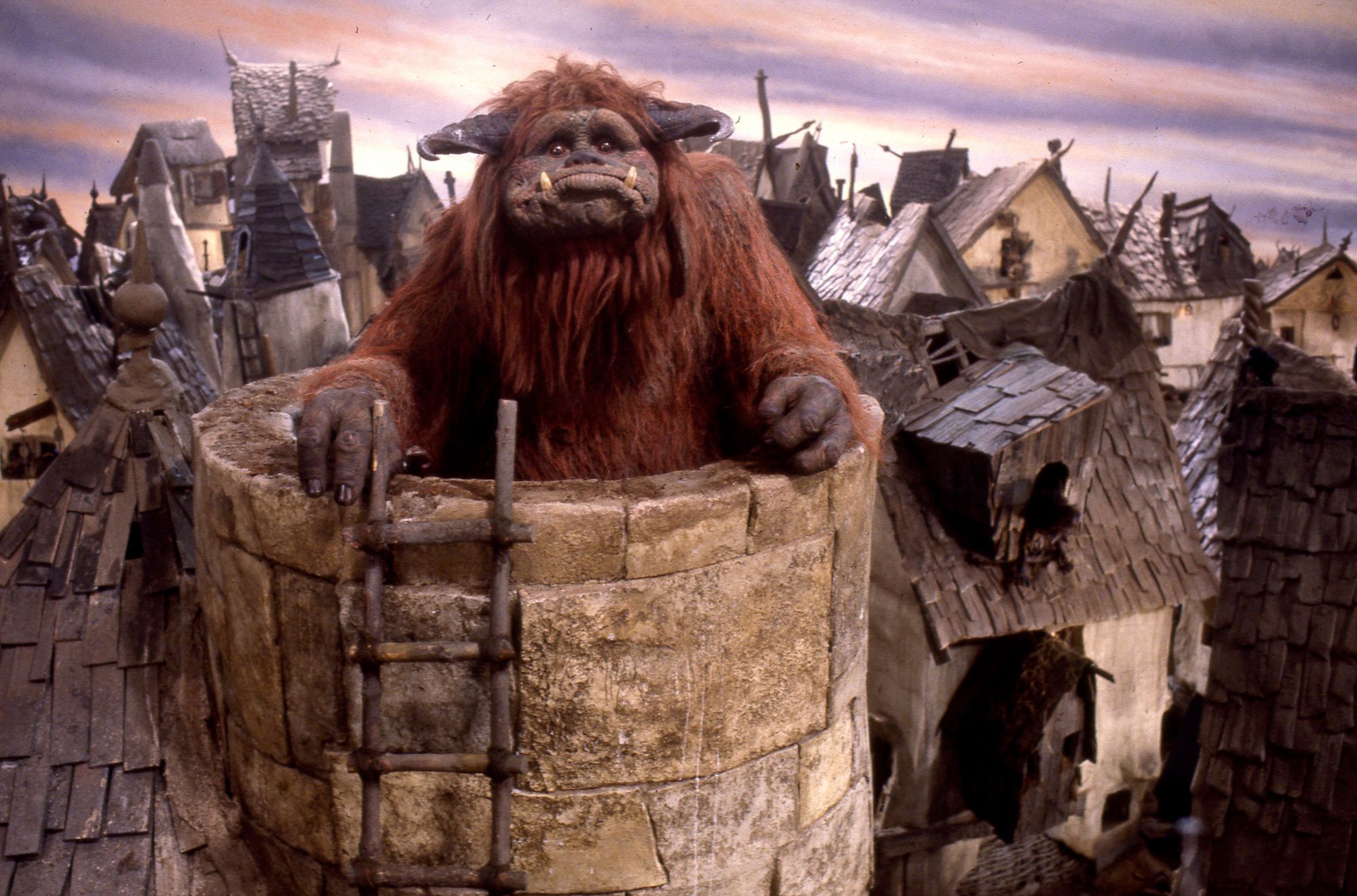 Production still from Labyrinth 1986 / Director: Jim Henson / Image courtesy: Park Circus/Sony Pictures