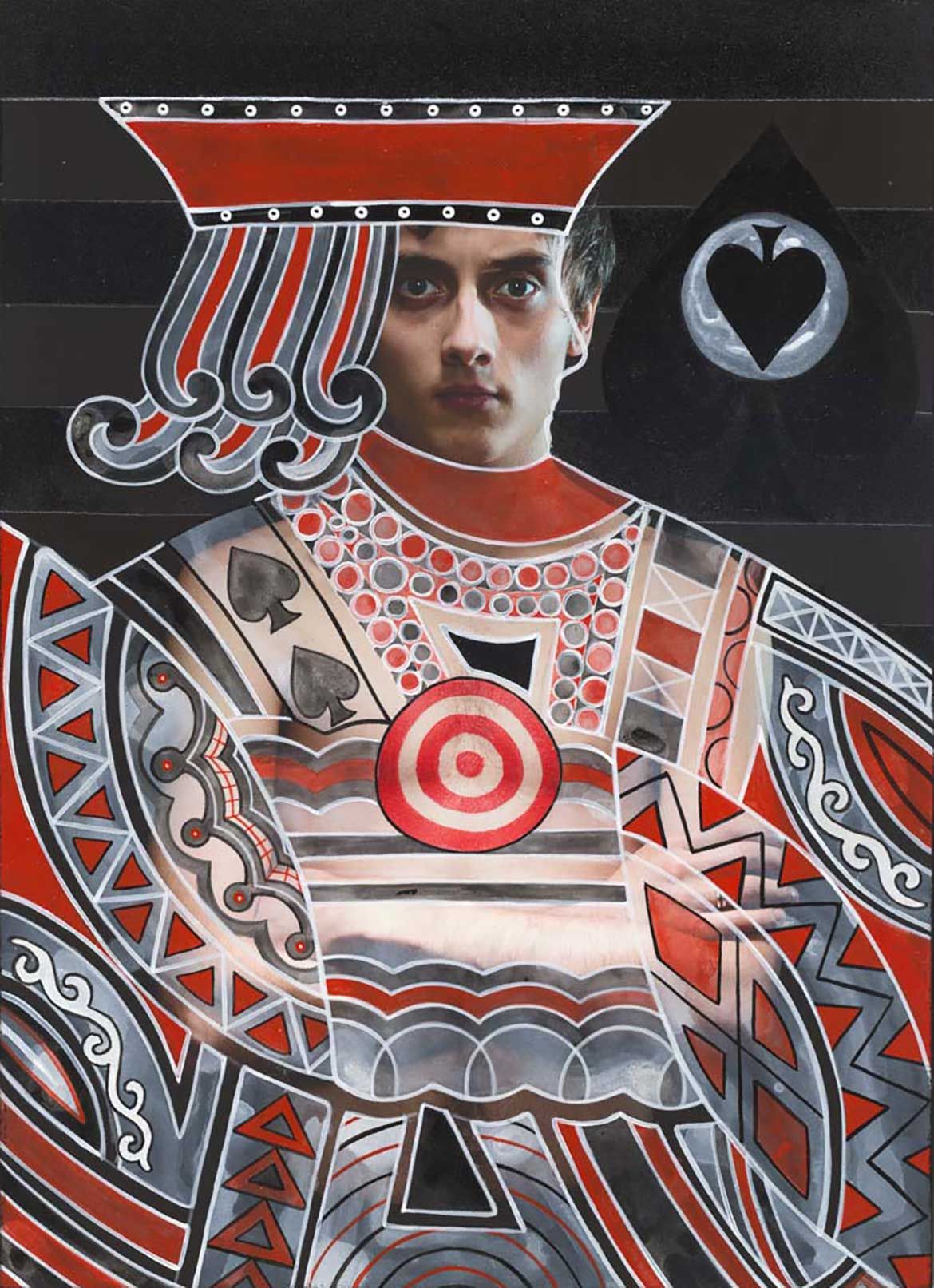 Tony Albert b.1981, Girramay/Yidinji/Kuku/Yalanji peoples / Brothers (details) 2013 / Courtesy: Tony Albert