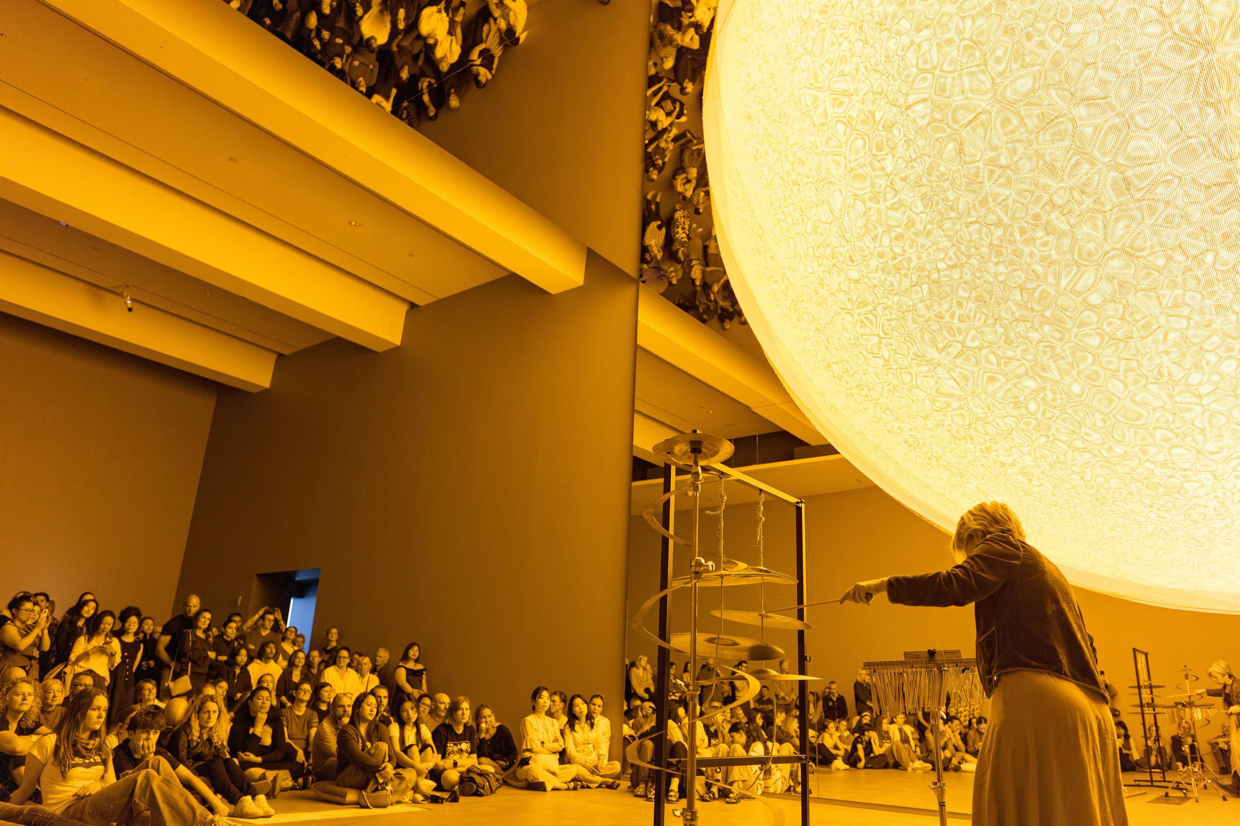 Vanessa Tomlinson performance at GOMA Friday Nights, May 2026 / Photograph: K Bennett, QAGOMA