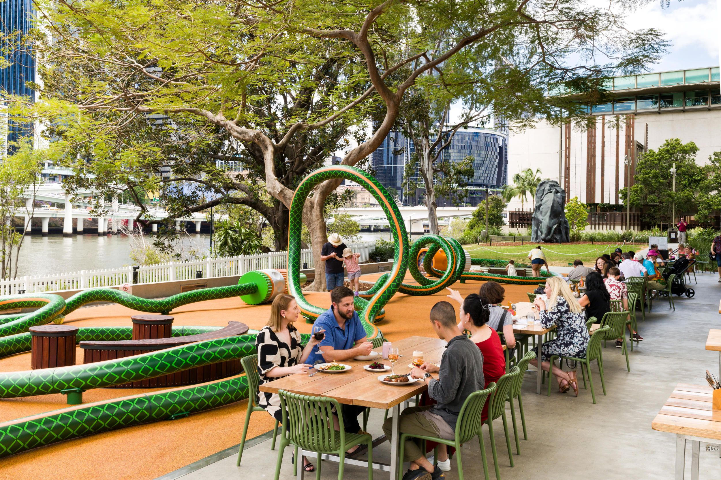 GOMA Bistro, October 2025 / Photograph: C Callistemon © QAGOMA