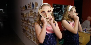 ‘Make a Mask’ activity in ‘Yo Picasso Kids’, ‘Picasso & his Collection’ exhibition