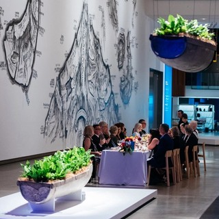 Caption QiuZhijie, China b.1969 / Map of Technological Ethics 2018 / Commissioned for APT9 / © The artist / GOMA Long Gallery / Photograph: J Ruckli © QAGOMA