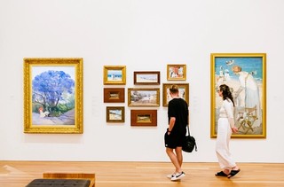 Installation view, Australian Art Collection, Queensland Art Gallery