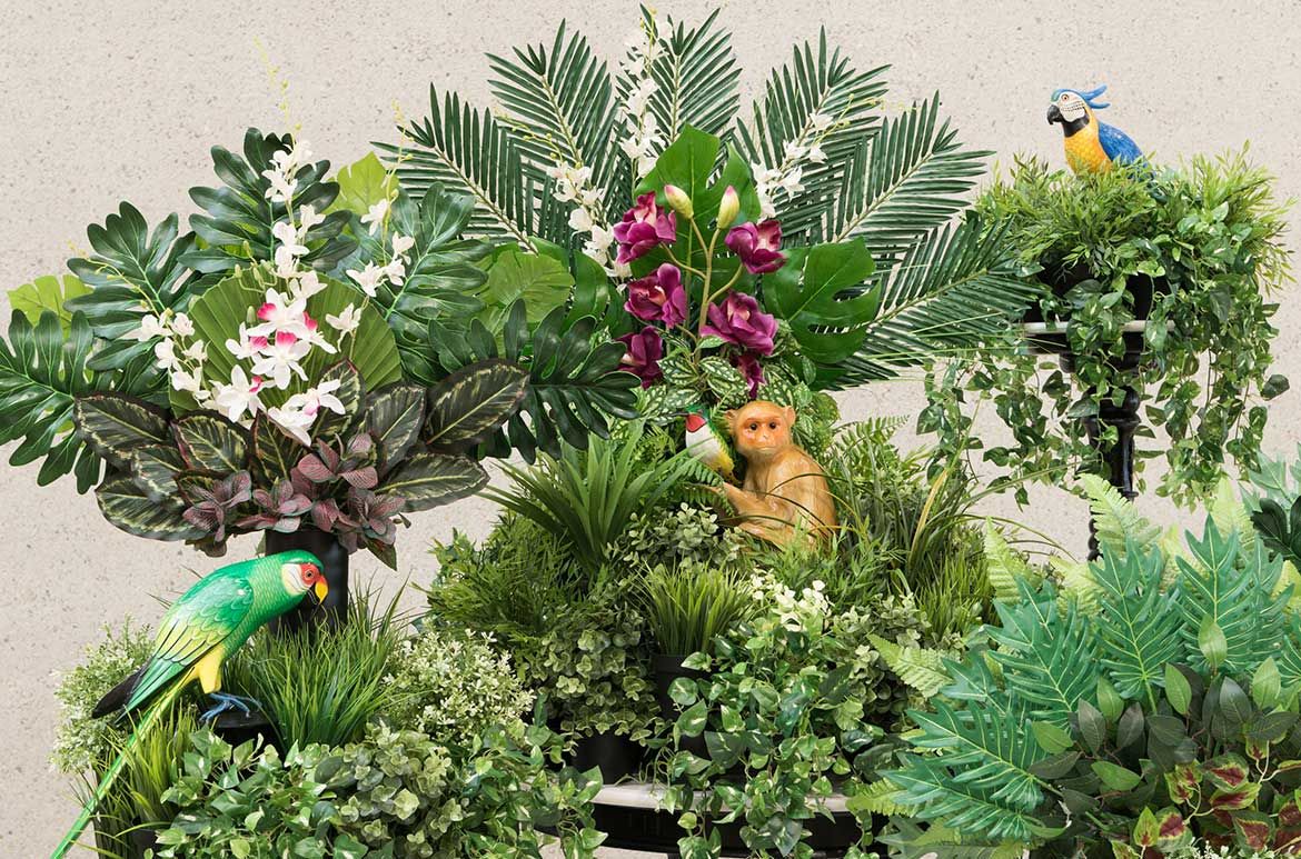 Donna Ong and Robert Zhao Renhui, Singapore b.1978 and 1983 / My forest is not your garden 2015–18, installed at GOMA 2018 / Mixed media installation / © The artists / Courtesy: The artists, FOST Gallery and ShanghART Gallery