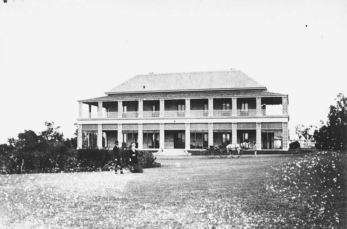 Glengallan Homestead, c.1875 / 16880 / Courtesy: John Oxley Library, State Library of Queensland, Brisbane