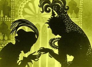 Production still from The Adventures of Prince Achmed 1926 / Director: Lotte Reiniger / Image courtesy: British Film Institute, London