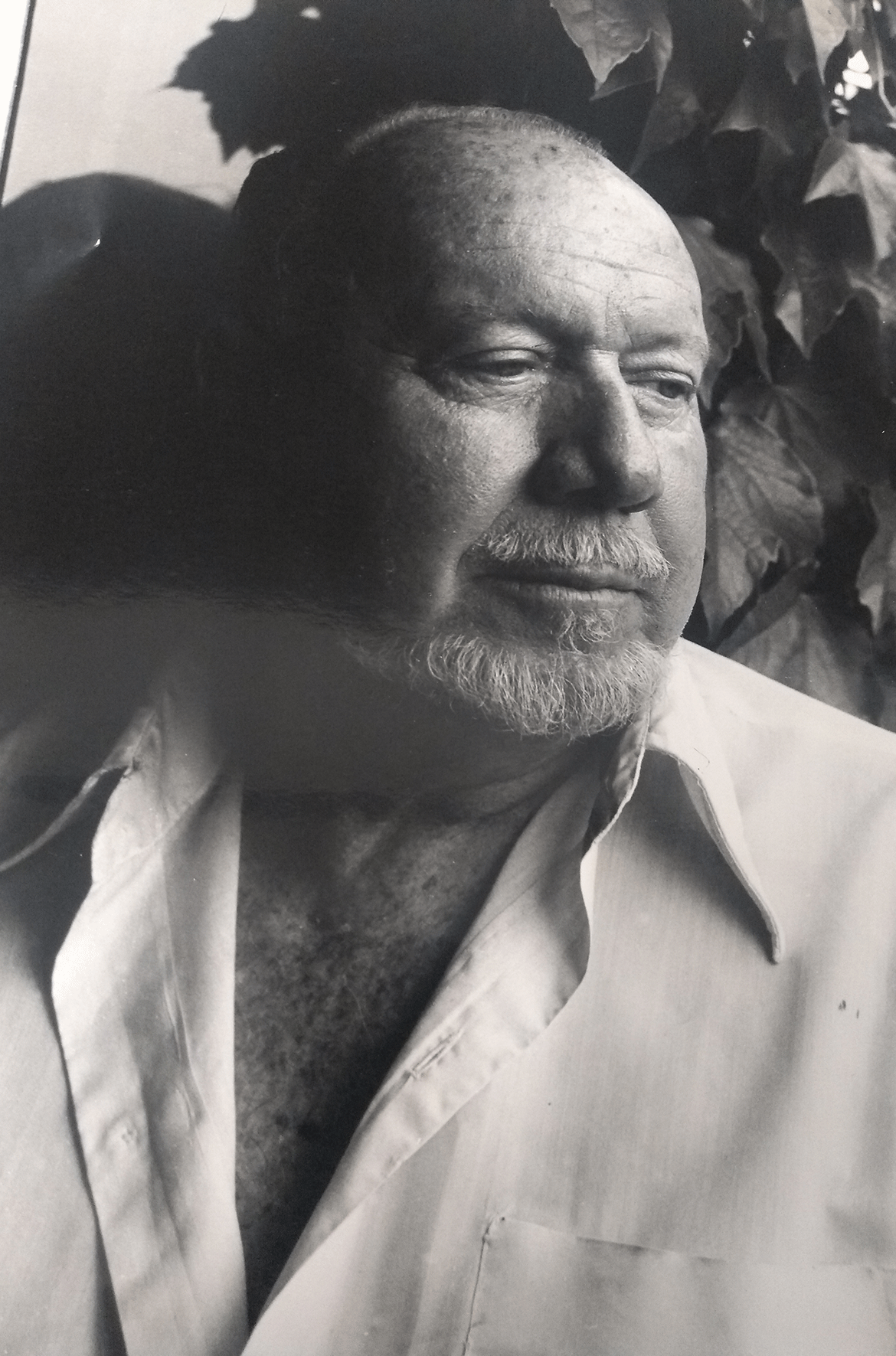 Jeffrey Smart c.1980s / Photograph courtesy: Alfio di Bella, Rome