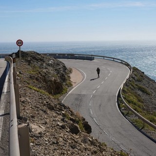 étalon (day one hundred and one) –– Cerbère to Llança, 17.3km (Total 1,882.8km), Provisional Metre length of 100.13cm | Image courtesy: Steph Brotchie