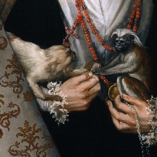 SÃ¡nchez Coello, Alonso La infanta Isabel Clara Eugenia y Magdalena Ruiz 1585 – 1588 207 cm x 129 cm P00861