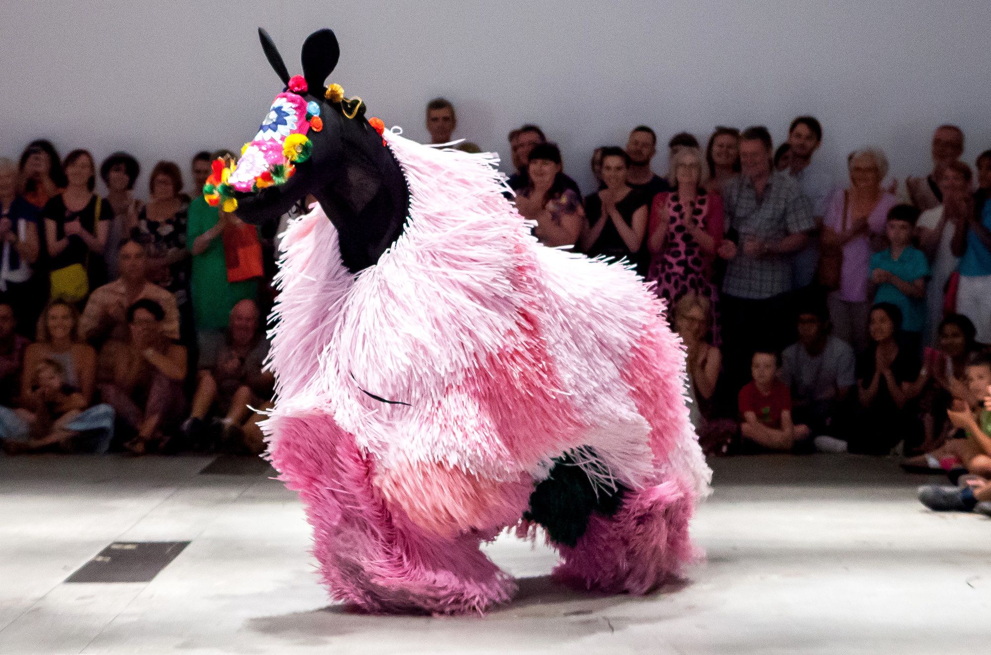Nick Cave’s HEARD•BRISBANE performance / © Nick Cave / Photograph: C Callistemon © QAGOMA