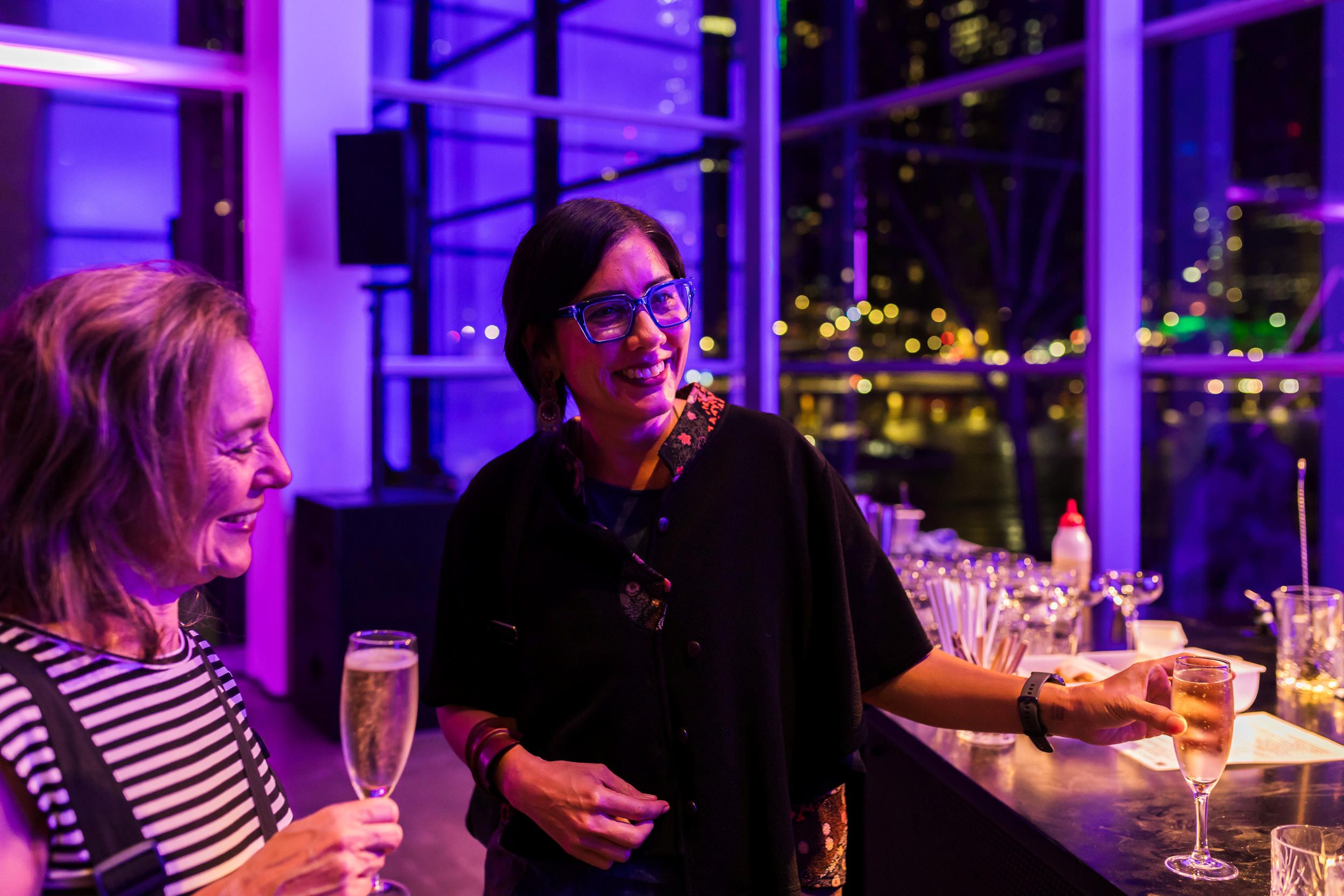 River Room Bar, GOMA, August 2024 / Photograph: K Bennett, QAGOMA