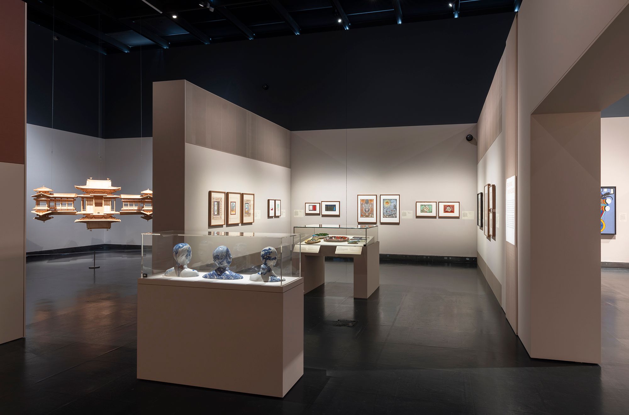 ‘Rising Voices: Contemporary Art from Asia, Australia and the Pacific’, installation view, Victoria & Albert Museum 2026 / Photograph: © The Victoria and Albert Museum, London
