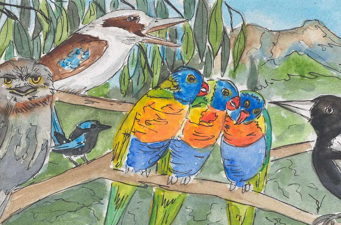 Art Pal Postcard submission by Nika Norman