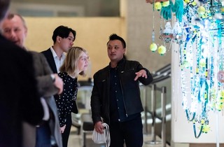 Business Leaders Network Viewing of 'Embodied Knowledge', QAG 2022/ Photograph: Natasha Harth