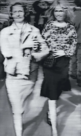 Gerhard Richter, Germany b.1932 / Mother and daughter (B.) (84) 1965 / Oil on canvas / 180 x 110cm / Collection: Collection: Ludwig Galerie Schloss Oberhausen, Städtische Kunstbesitz, Germany / © Gerhard Richter