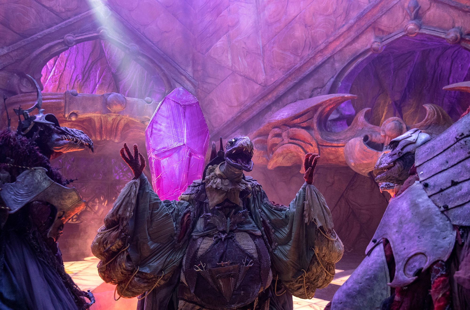 Production still from The Dark Crystal: Age of Resistance 2019 / Director: Louis Leterrier / © Netflix. All Rights Reserved / Image courtesy: Netflix, The Jim Henson Company