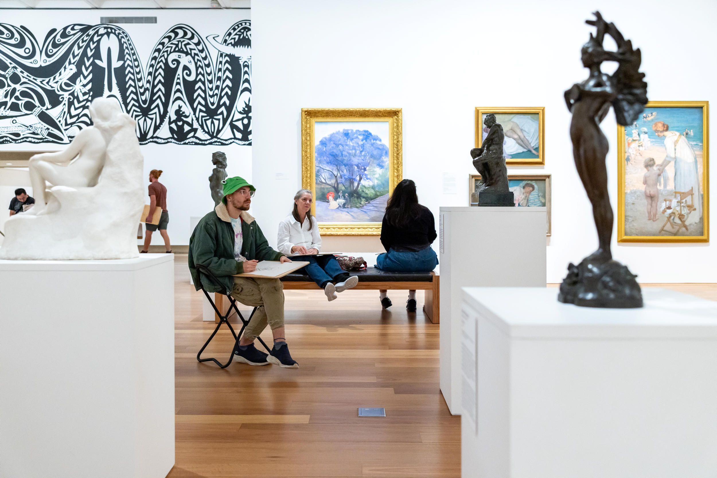 QAGOMA Drawing Festival / May 2025 / Queensland Art Gallery / Photograph: K Bennett, courtesy QAGOMA