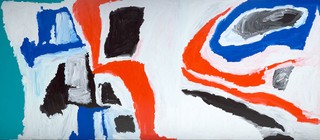 Mirdidingkingathi Juwarnda Sally Gabori, Kaiadilt people, Australia b.c.1924-2015 / Makarrki 2008 / Synthetic polymer paint on linen / 197.8 x 453.8cm / Gift of the Estate of Mirdidingkingathi Juwarnda Sally Gabori through the Queensland Art Gallery | Gallery of Modern Art Foundation 2017 / Collection: Queensland Art Gallery | Gallery of Modern Art / © Mirdidingkingathi Juwarnda/Copyright Agency