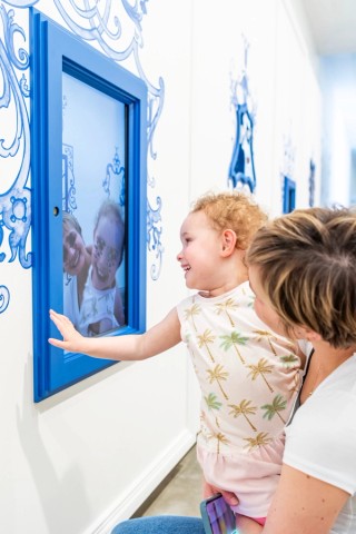 Installation view of ‘Natalya Hughes: The Castle of Tarragindi’, Children’s Art Centre, Gallery of Modern Art, Brisbane, 2023 / Photograph: C Callistemon © QAGOMA