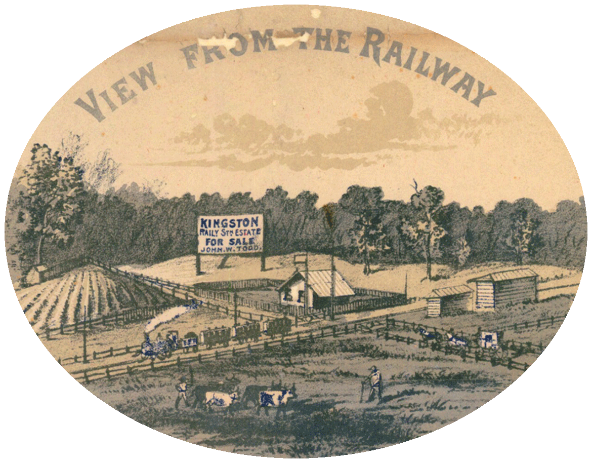 Detail of Kingston Railway Station Estate, sale by auction, 1885 / Courtesy: John Oxley Library, State Library of Queensland, Brisbane