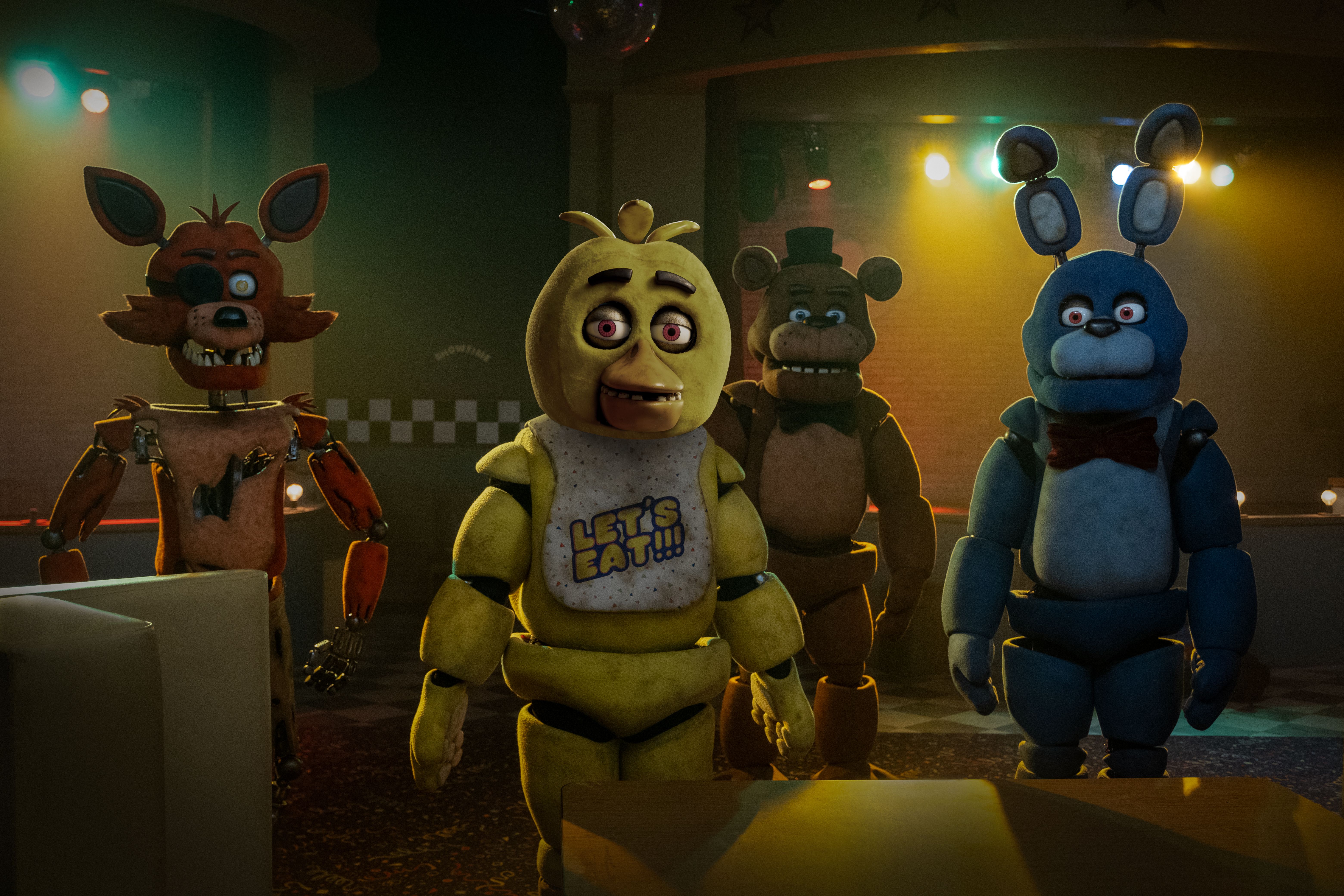 Production still from Five Nights at Freddy’s 2023 / Director: Emma Tammi / Image courtesy: Universal Pictures Australia